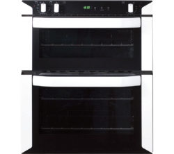 BELLING BI70FP Electric Built-under Double Oven - White